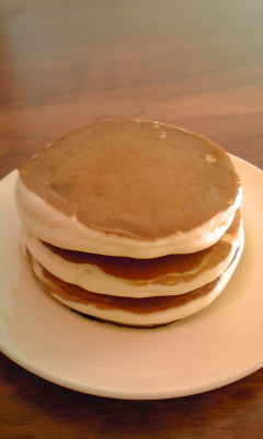 米粉蜂蜜ホットケーキ（卵乳小麦不使用）の画像