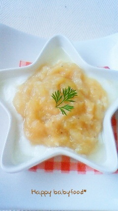 離乳食☆便秘対策ヨーグルト
