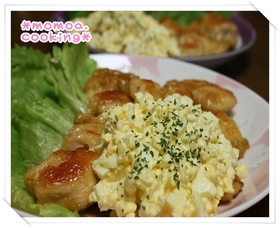 揚げない*鶏胸肉でチキン南蛮♡