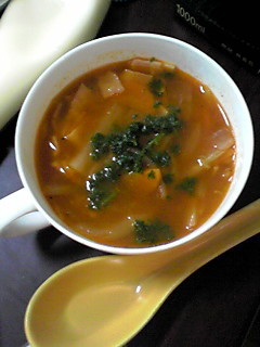  ・和洋風野菜スープ・  の画像