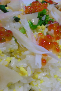 彩り♬ちらし寿司with菜の花