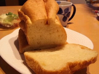 しっとりふわっ❤ HB生クリーム食パンの画像
