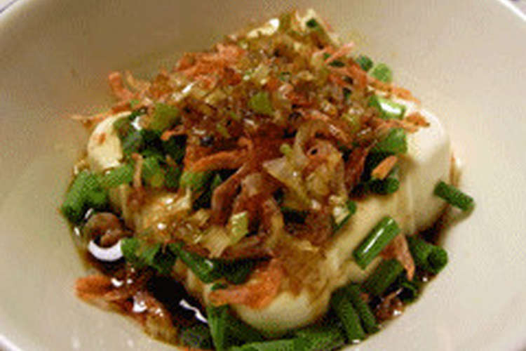 ネギ油が味の決め手 の冷奴 レシピ 作り方 By さむらんち クックパッド 簡単おいしいみんなのレシピが352万品
