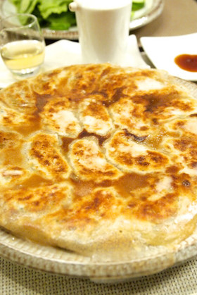 合挽肉でコク♪簡単ジューシー餃子