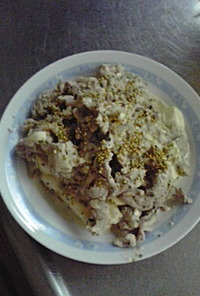 レンチン豆腐料理