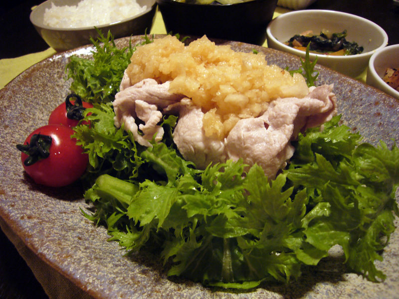 サッパリ☆ワサビ菜と豚肉の冷しゃぶサラダの画像