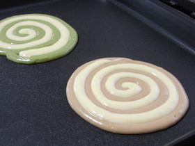 くるくるうずまき◎◎ホットケーキ