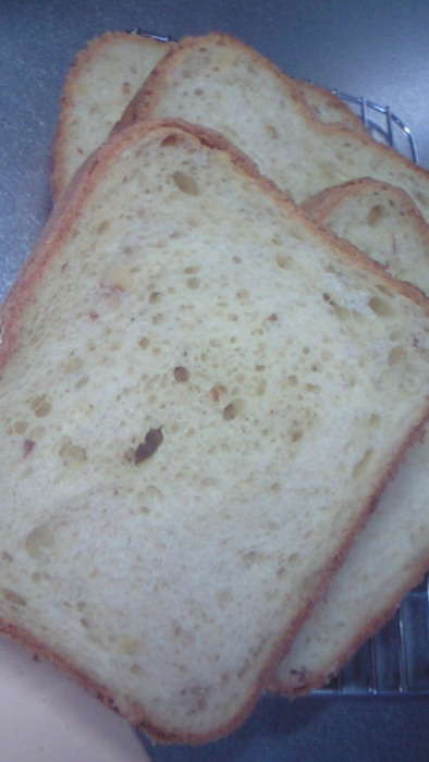 HBでたまごくるみ食パン☆の写真