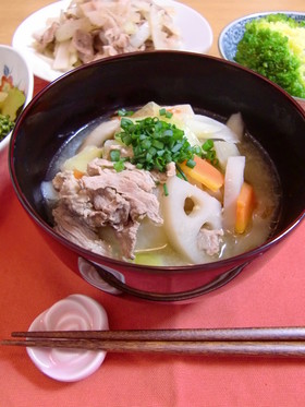 我が家の簡単豚汁