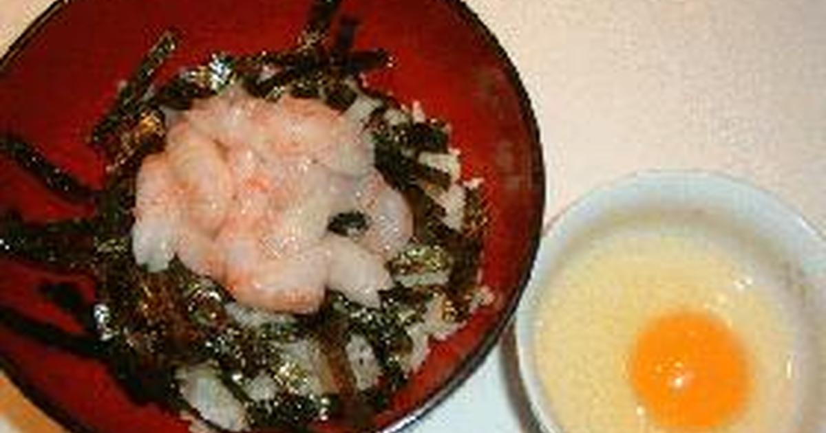 甘エビ丼 レシピ 作り方 By Monemaruku クックパッド 簡単おいしいみんなのレシピが361万品