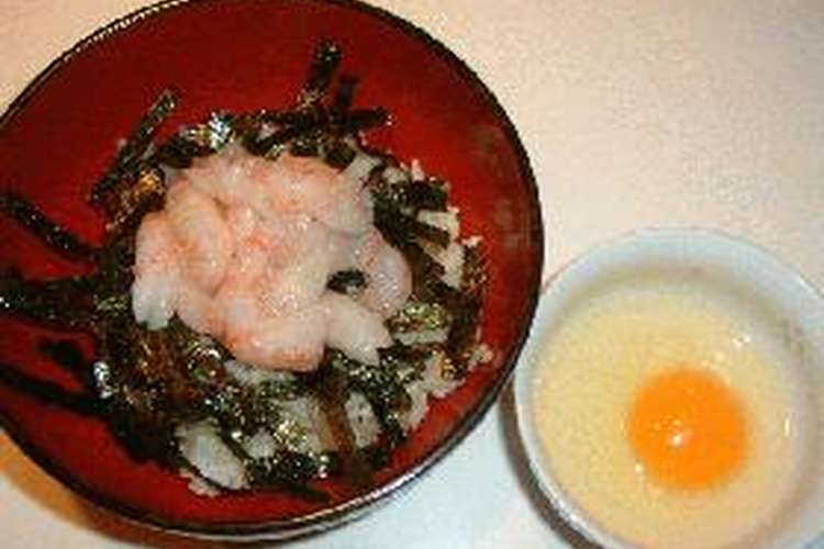 甘エビ丼 レシピ 作り方 By Monemaruku クックパッド 簡単おいしいみんなのレシピが361万品