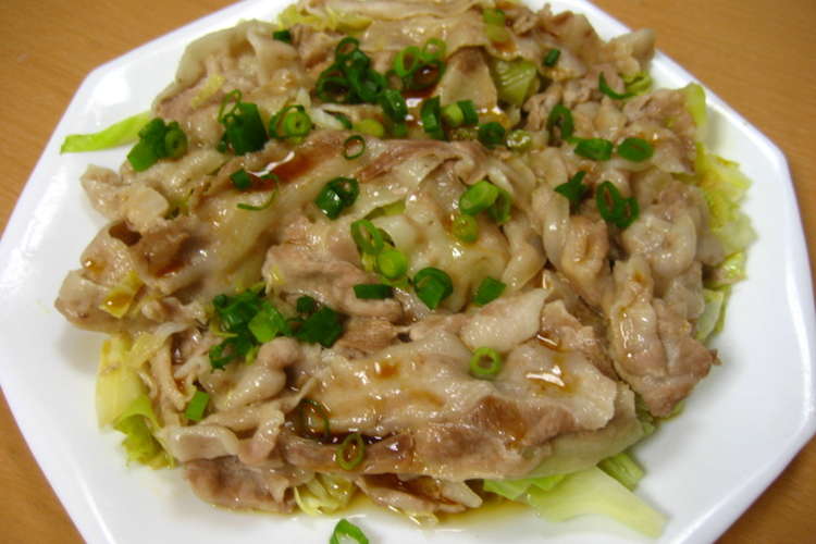 お酢でさっぱり 豚バラのキャベツ蒸し レシピ 作り方 By カズとナギ クックパッド 簡単おいしいみんなのレシピが355万品