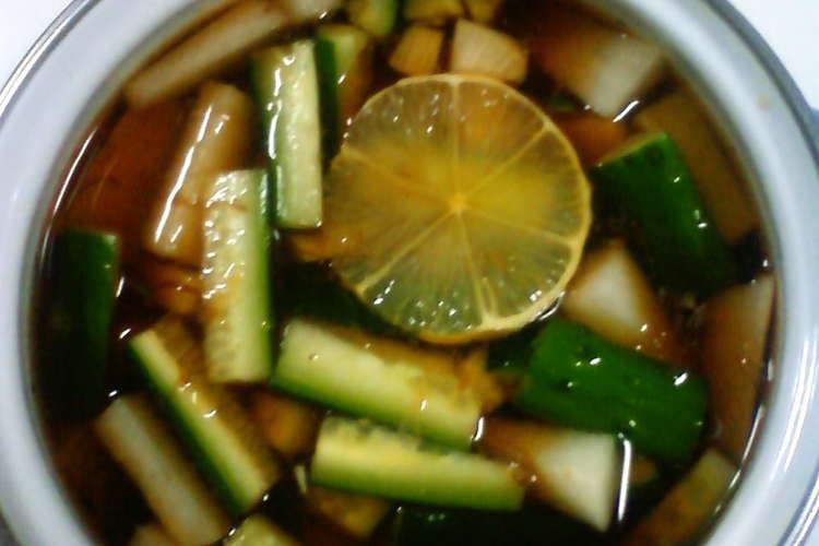 きゅうりと大根のサワー漬け 和風タイプ レシピ 作り方 By ウメちゃん クックパッド 簡単おいしいみんなのレシピが367万品