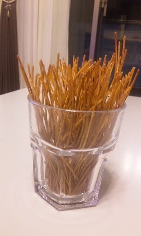 パスタで簡単♪キャラメルプリッツもどき