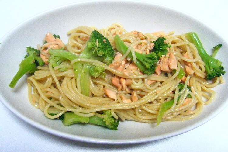 鮭の和風だしパスタ レシピ 作り方 By カナーシャ クックパッド