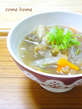 具だくさん!春雨プゴクスープ