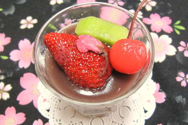 お花見弁当 簡単 佐保姫の桜水羊羹 レシピ 作り方 By 朝まと クックパッド 簡単おいしいみんなのレシピが351万品