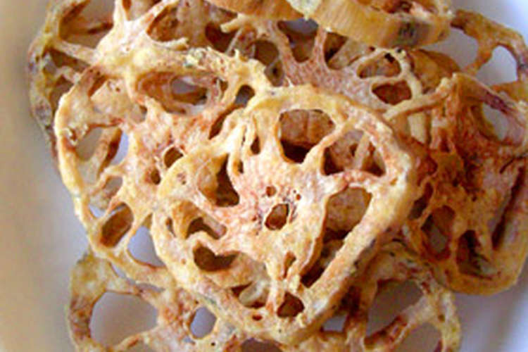 レンジで手作り 辛子蓮根チップスできた レシピ 作り方 By 白ふくろう舎 クックパッド 簡単おいしいみんなのレシピが354万品