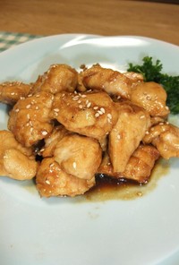 鶏ムネ肉(or鶏ササミ)の甘辛レモン炒め