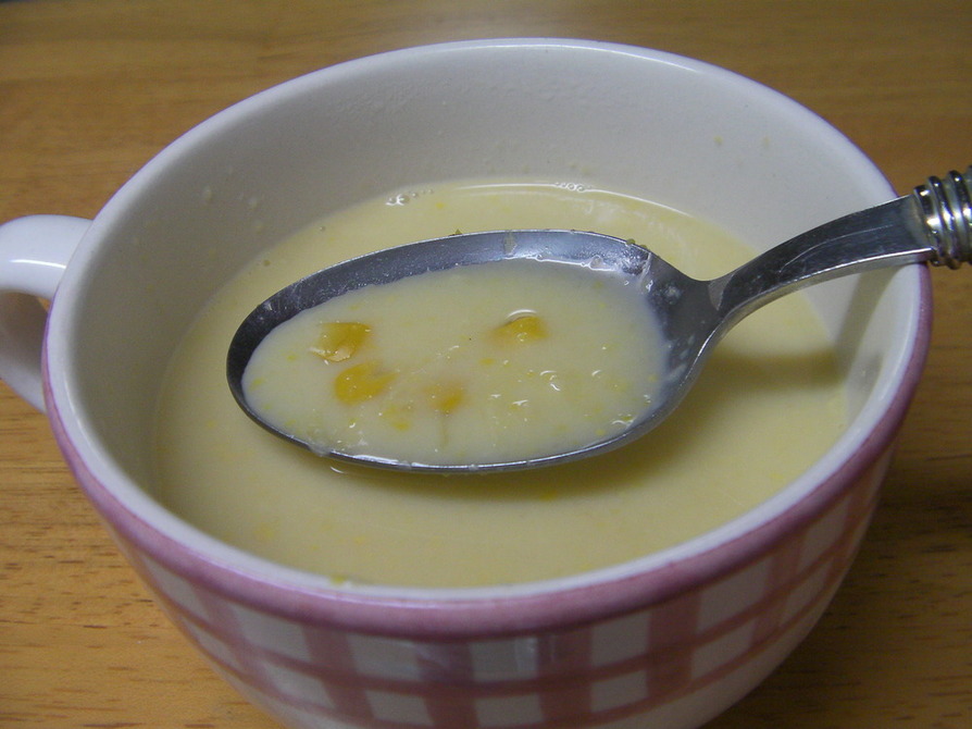 粒入り☆コーンクリームスープの画像