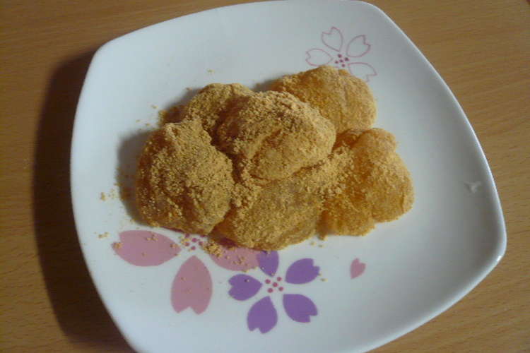 三ツ矢サイダーで プルプルわらびもち レシピ 作り方 By Yuu Cocoママ クックパッド 簡単おいしいみんなのレシピが375万品