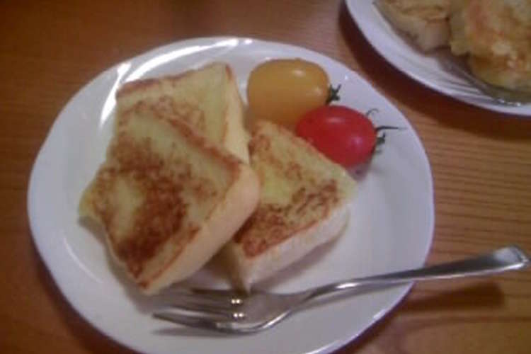 コレステロール撃退 豆乳フレンチトースト レシピ 作り方 By Yukikos クックパッド 簡単おいしいみんなのレシピが360万品