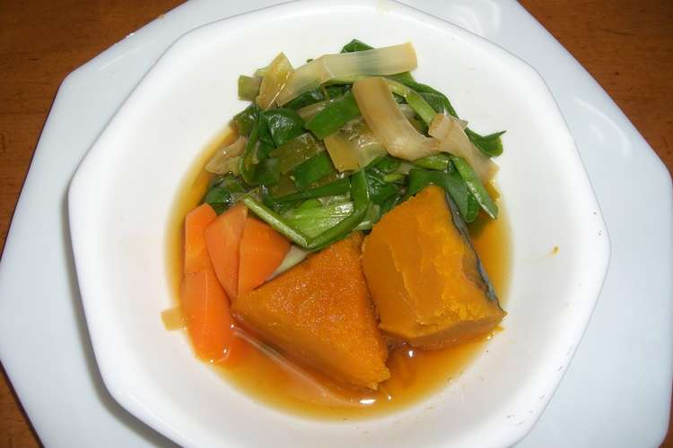 ねぎがメインよ かぼちゃの煮物 レシピ 作り方 By まめｃａｆｅ クックパッド 簡単おいしいみんなのレシピが352万品