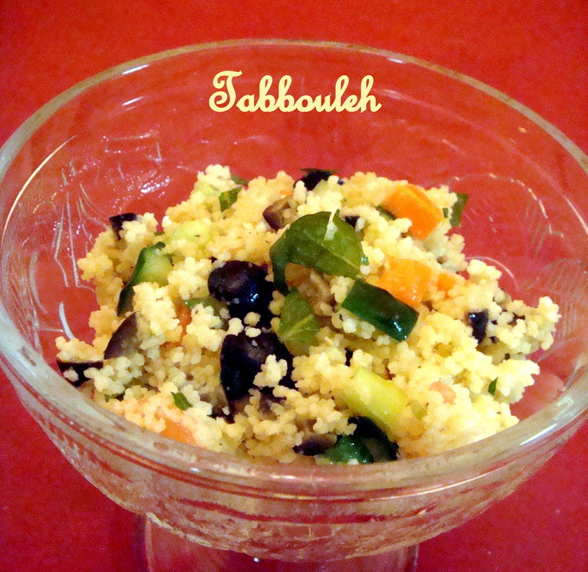 クスクスサラダのレシピ