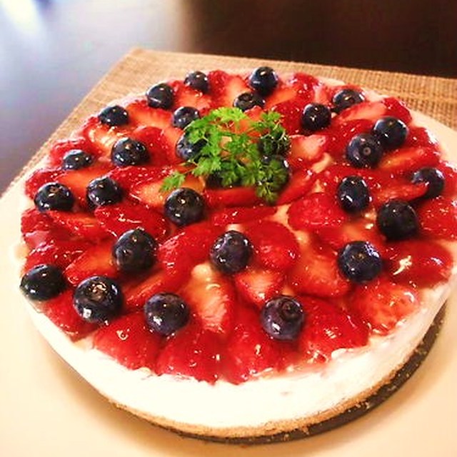 苺とブルーベリーのレアチーズケーキ レシピ 作り方 By うにいくら クックパッド 簡単おいしいみんなのレシピが351万品 苺とブルーベリーのレアチーズケーキ レシピ 作り方 By うにいくら クックパッド 簡単おいしいみんなのレシピが351万品