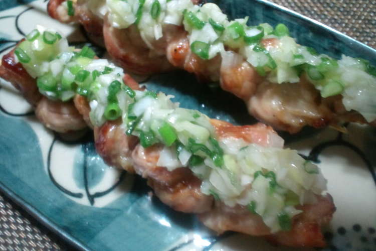さっぱりネギ塩ダレdeさっぱり焼き鳥 レシピ 作り方 By たべるんば クックパッド 簡単おいしいみんなのレシピが354万品