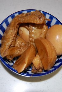 手羽先とゆで卵の酢っぱ煮