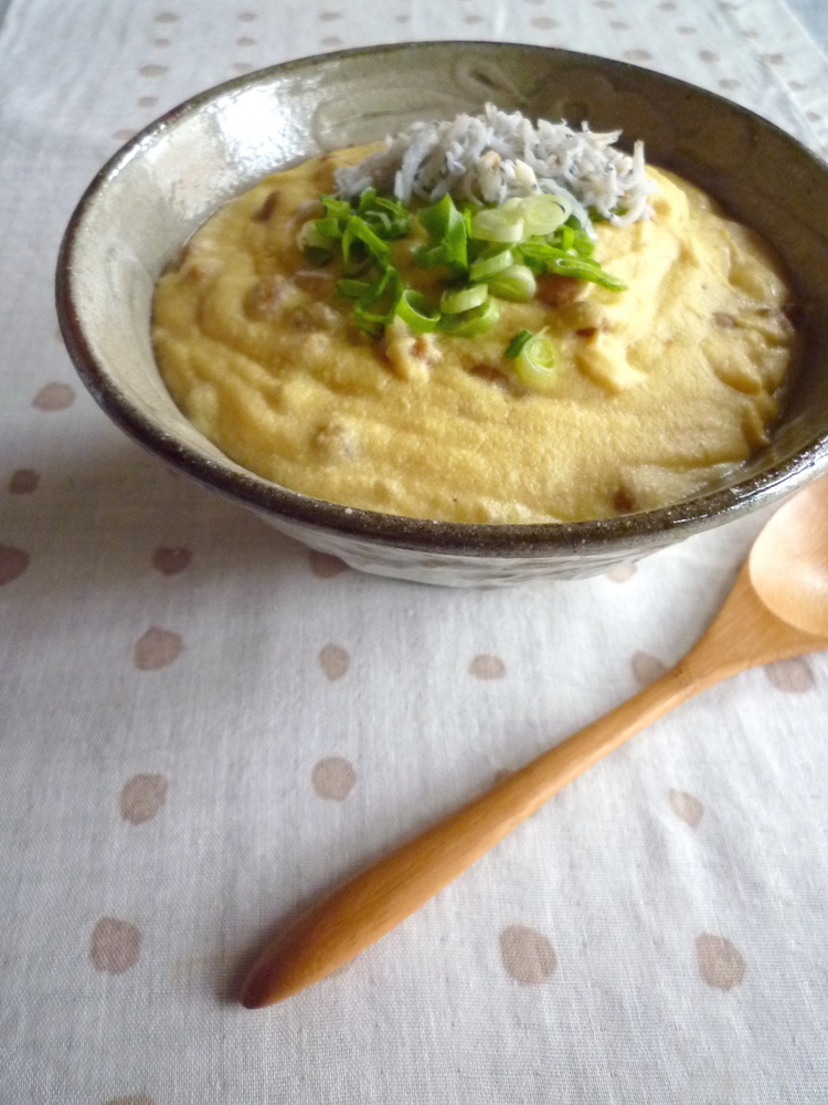 豆腐と卵でふわふわネバネバ納豆ご飯の画像