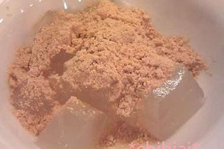 三ツ矢サイダーでひんやりプルン わらび餅 レシピ 作り方 By Chibiai クックパッド 簡単おいしいみんなのレシピが357万品