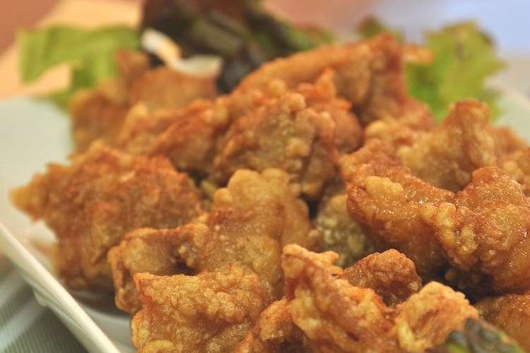 お肉屋さんの惣菜 唐揚げ レシピ 作り方 By Mydining クックパッド