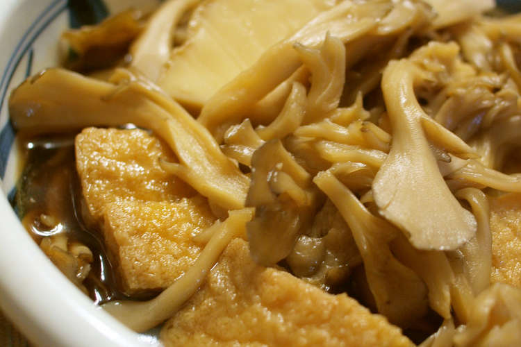 厚揚げと舞茸の煮物 レシピ 作り方 By オリエンタルママ クックパッド 簡単おいしいみんなのレシピが353万品