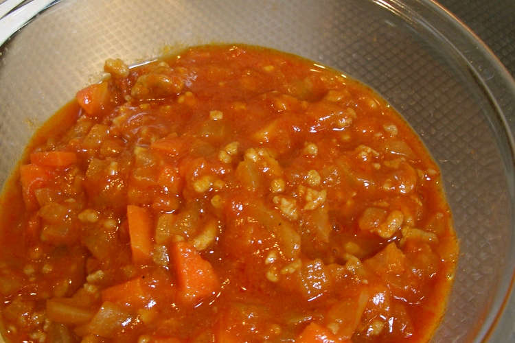 残ったトマト缶で 簡単ミートソース レシピ 作り方 By Saki クックパッド