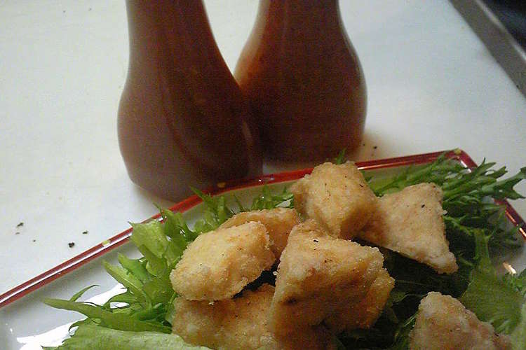 びんちょう鮪の竜田揚げ さっぱりソース レシピ 作り方 By バニラ杏仁 クックパッド 簡単おいしいみんなのレシピが377万品