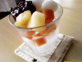 かんたんフルーツポンチ♪