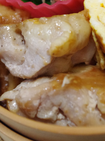 鶏肉のドレッシング焼き【お弁当/茶色】