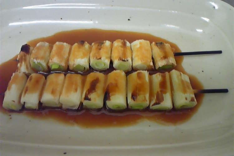男の料理 オーブントースターで焼きねぎ レシピ 作り方 By Tamo23 クックパッド
