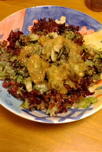 春野菜の天ぷらサラダ