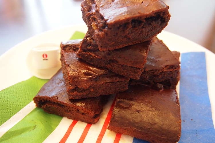 超 濃厚 カロリー1 3の豆腐ブラウニー レシピ 作り方 By ココち クックパッド