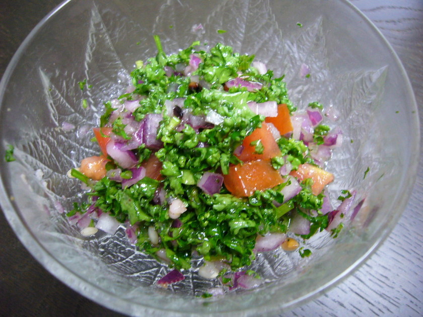 タブーレのレシピ