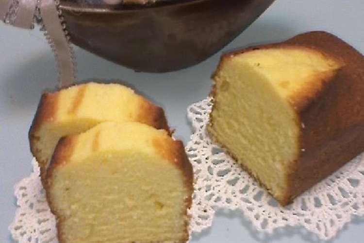 お店の味 しっとりパウンドケーキ レシピ 作り方 By ココママ１００８ クックパッド