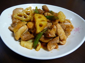 梅シロップでおいしい鶏照り焼き