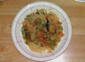 野菜たっぷりスパゲッティー