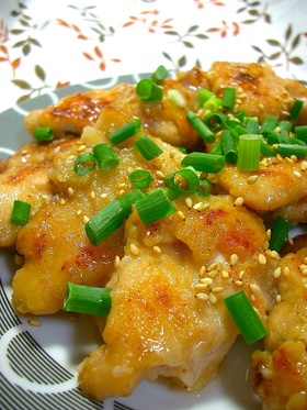 たこ焼き粉で 簡単!鶏もも肉のグリル