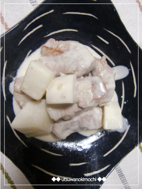 豚ヒレのゆず胡椒クリーム煮
