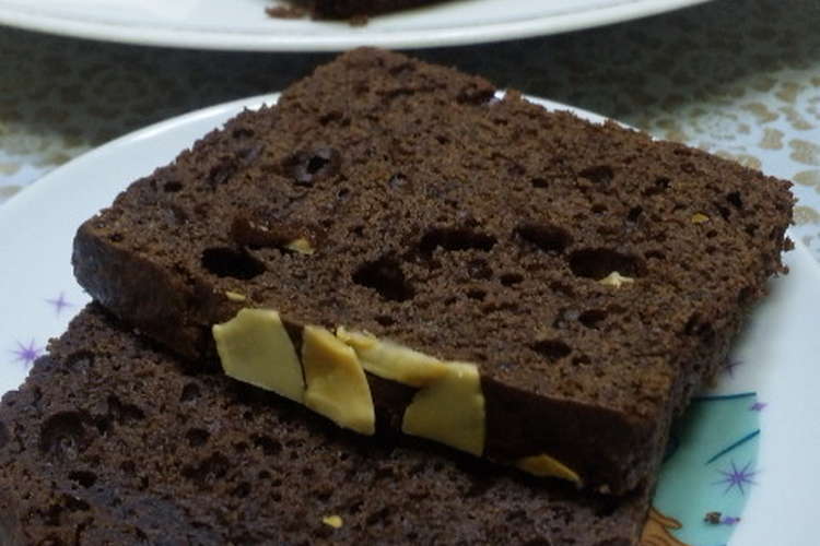 しっとりなチョコパウンドケーキ レシピ 作り方 By Ayutama クックパッド
