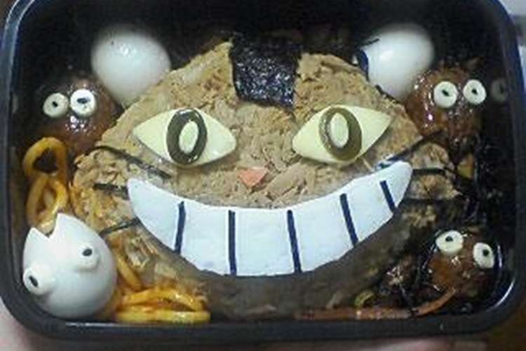 となりのトトロ ねこバス弁当ですっ レシピ 作り方 By うみそらママ クックパッド 簡単おいしいみんなのレシピが365万品